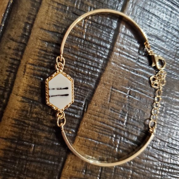 Jewelry Design Jewelry - **5 for $15 items**  White Stone Bracelet